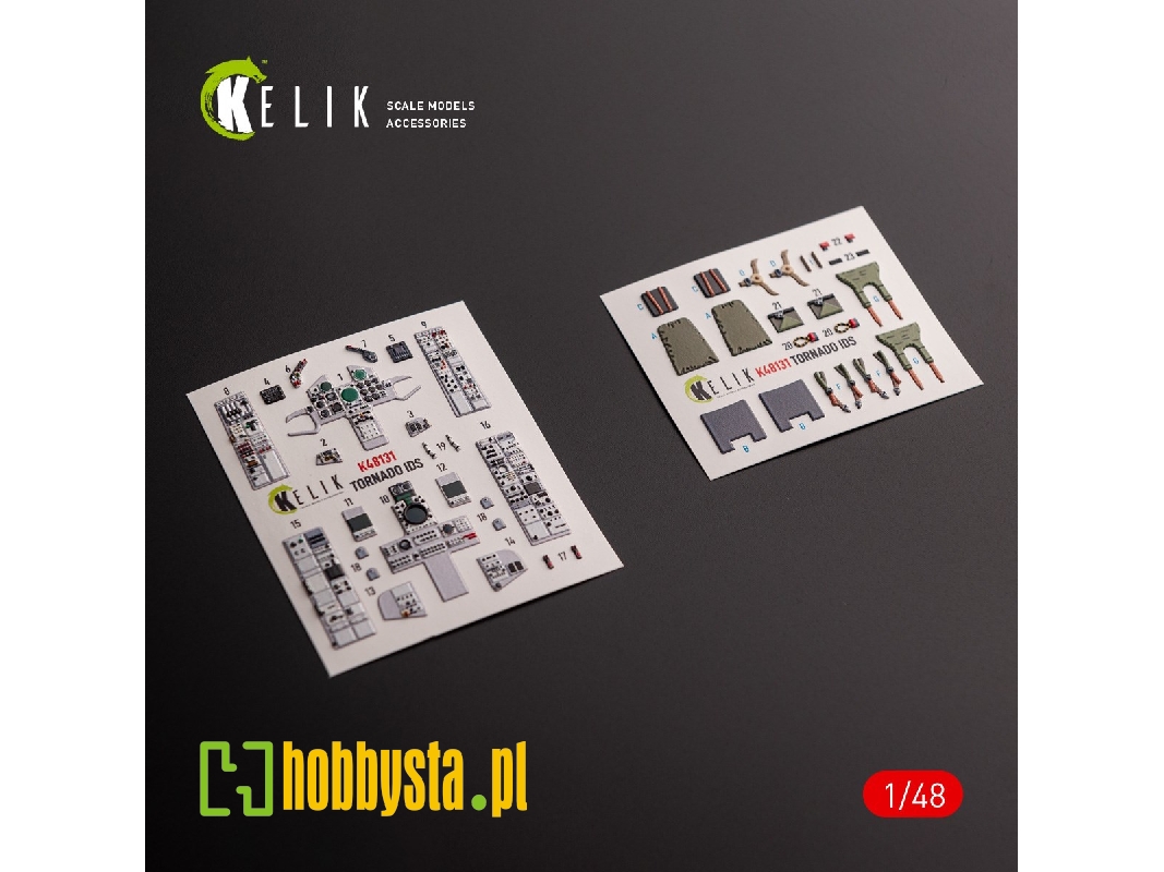 Tornado Ids - Interior 3d Decals For Italeri Kit - zdjęcie 1 Tornado Ids - Interior 3d Decals For Italeri Kit - zdjęcie 1