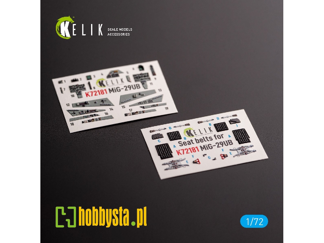 Mig-29ub - Interior 3d Decals For Ibg Models Kit - zdjęcie 1 Mig-29ub - Interior 3d Decals For Ibg Models Kit - zdjęcie 1