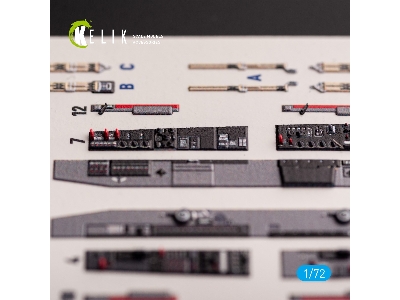 T-33a Shooting Star - Interior 3d Decals For Platz Kit - zdjęcie 3