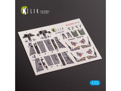 T-2 Advanced Trainer - Interior 3d Decals For Platz Kit - zdjęcie 1