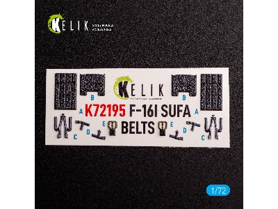 F-16i - Interior 3d Decals For Hasegawa Kit - zdjęcie 3