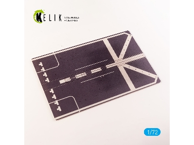 Mogami-class Frigate Deck (Short Version) - Base - Acrylic 3mm (280x180mm) (170g) - zdjęcie 3