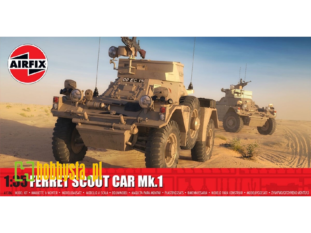 Ferret Scout Car Mk.1 (Has New Parts) - zdjęcie 1 Ferret Scout Car Mk.1 (Has New Parts) - zdjęcie 1