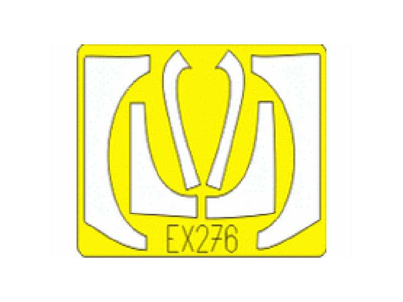 F-16D 1/48 - Kinetic - maski - zdjęcie 1 F-16D 1/48 - Kinetic - maski - zdjęcie 1