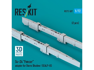 Su-24 'fencer' Adapter For Storm Shadow / Scalp-eg (2pcs) (3d Printed) - zdjęcie 1