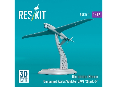 Ukrainian Recon Unmanned Aerial Vehicle (Uav) 'shark-d' (3d Printed) - zdjęcie 2