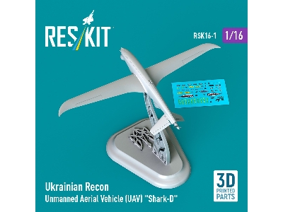 Ukrainian Recon Unmanned Aerial Vehicle (Uav) 'shark-d' (3d Printed) - zdjęcie 3