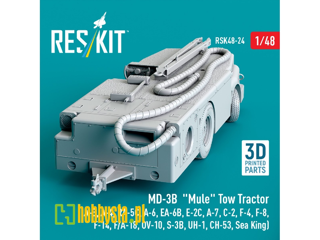 Md-3b 'mule' Tow Tractor (A-3, A-4, Ra-5c, A-6, Ea-6b, E-2c, A-7, C-2, F-4, F-8, F-14, F/A-18, Ov-10, S-3b, Uh-1, Ch-53, Sea Kin Md-3b 'mule' Tow Tractor (A-3, A-4, Ra-5c, A-6, Ea-6b, E-2c, A-7, C-2, F-4, F-8, F-14, F/A-18, Ov-10, S-3b, Uh-1, Ch-53, Sea Kin