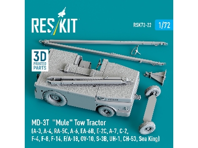 Md-3t 'mule' Tow Tractor (A-3, A-4, Ra-5c, A-6, Ea-6b, E-2c, A-7, C-2, F-4, F-8, F-14, F/A-18, Ov-10, S-3b, Uh-1, Ch-53, Sea Kin