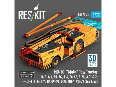 Md-3&#1057; 'mule' Tow Tractor (A-3, A-4, Ra-5c, A-6, Ea-6b, E-2c, A-7, C-2, F-4, F-8, F-14, F/A-18, Ov-10, S-3b, Uh-1, Ch-53, S