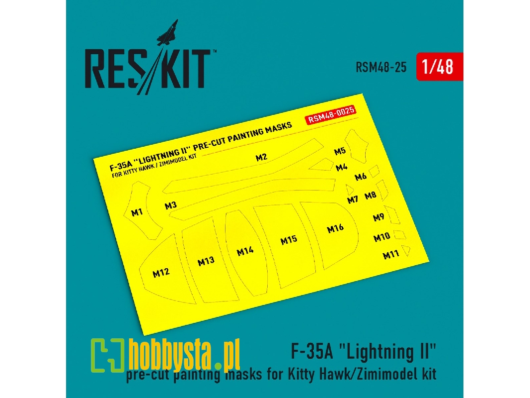 F-35a 'lightning Ii' Pre-cut Painting Masks For Kitty Hawk/Zimimodel Kit - zdjęcie 1 F-35a 'lightning Ii' Pre-cut Painting Masks For Kitty Hawk/Zimimodel Kit - zdjęcie 1