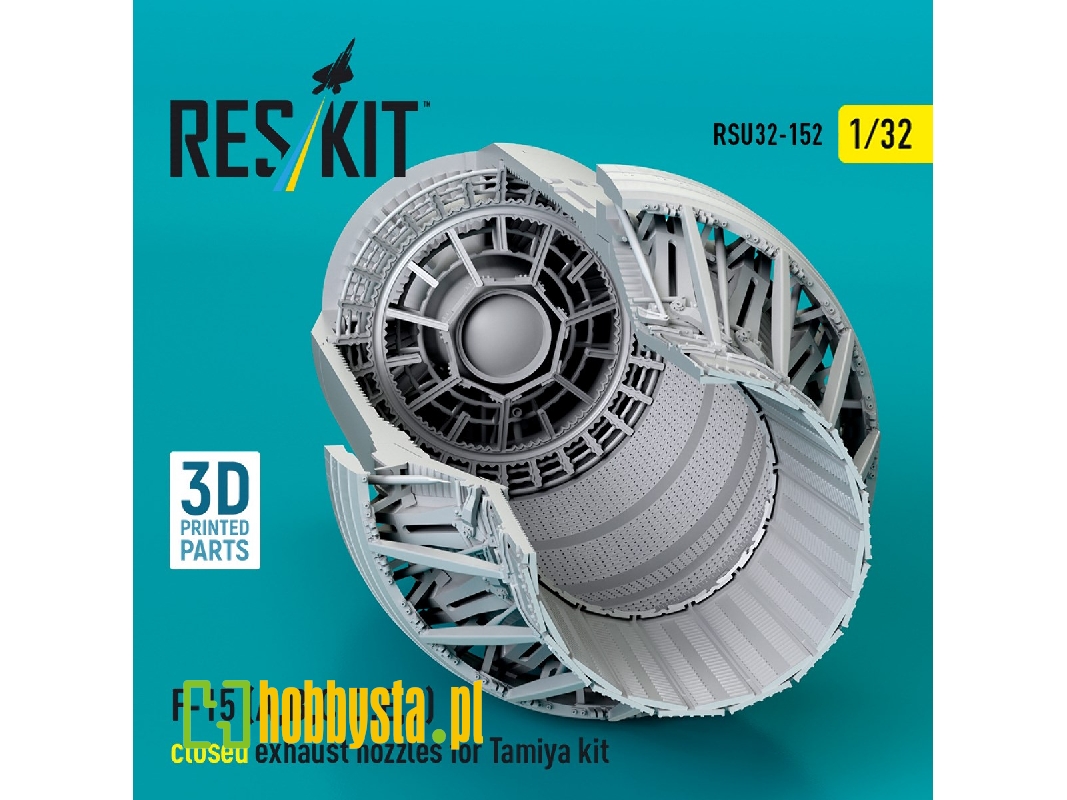 F-15 (A, B, C, D, E, J) Closed Exhaust Nozzles For Tamiya Kit (3d Printed) - zdjęcie 1 F-15 (A, B, C, D, E, J) Closed Exhaust Nozzles For Tamiya Kit (3d Printed) - zdjęcie 1