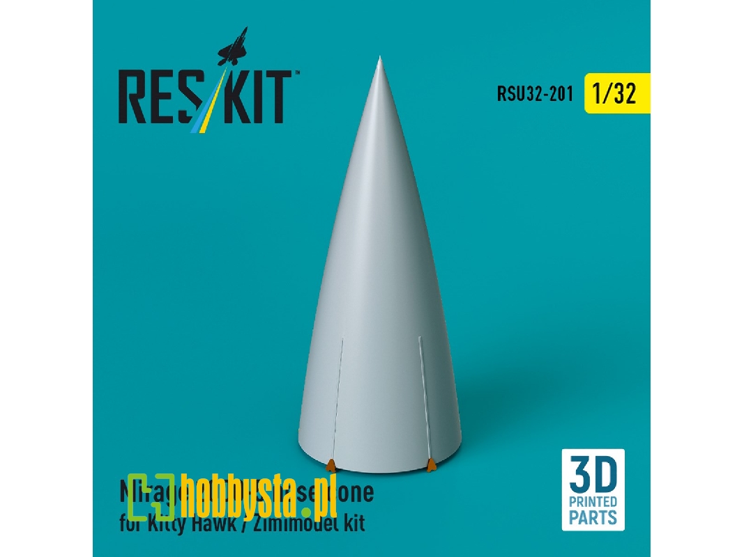 Mirage 2000-5 Nose Cone For Kitty Hawk / Zimimodel Kit (3d Printed) - zdjęcie 1 Mirage 2000-5 Nose Cone For Kitty Hawk / Zimimodel Kit (3d Printed) - zdjęcie 1