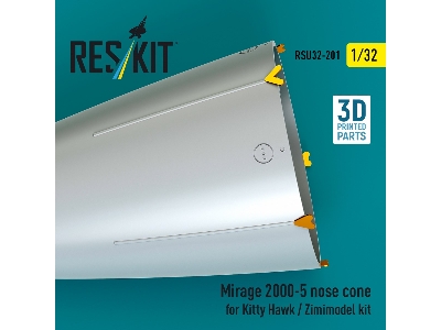 Mirage 2000-5 Nose Cone For Kitty Hawk / Zimimodel Kit (3d Printed) - zdjęcie 3