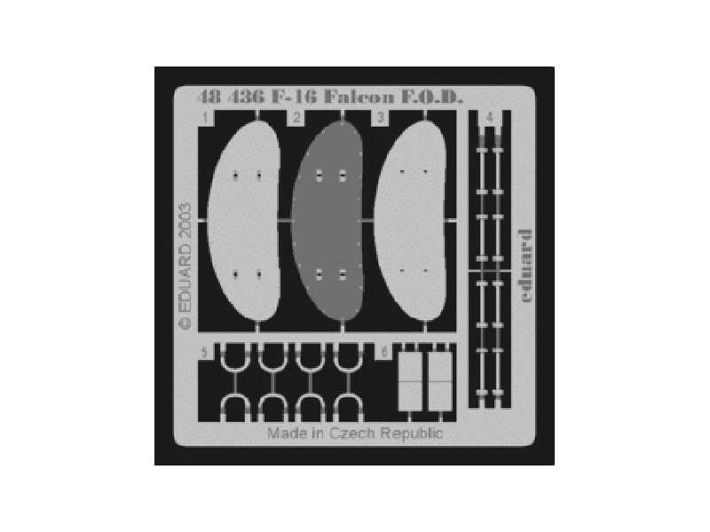 F-16A F. O.D. 1/48 - Hasegawa - blaszki - zdjęcie 1 F-16A F. O.D. 1/48 - Hasegawa - blaszki - zdjęcie 1