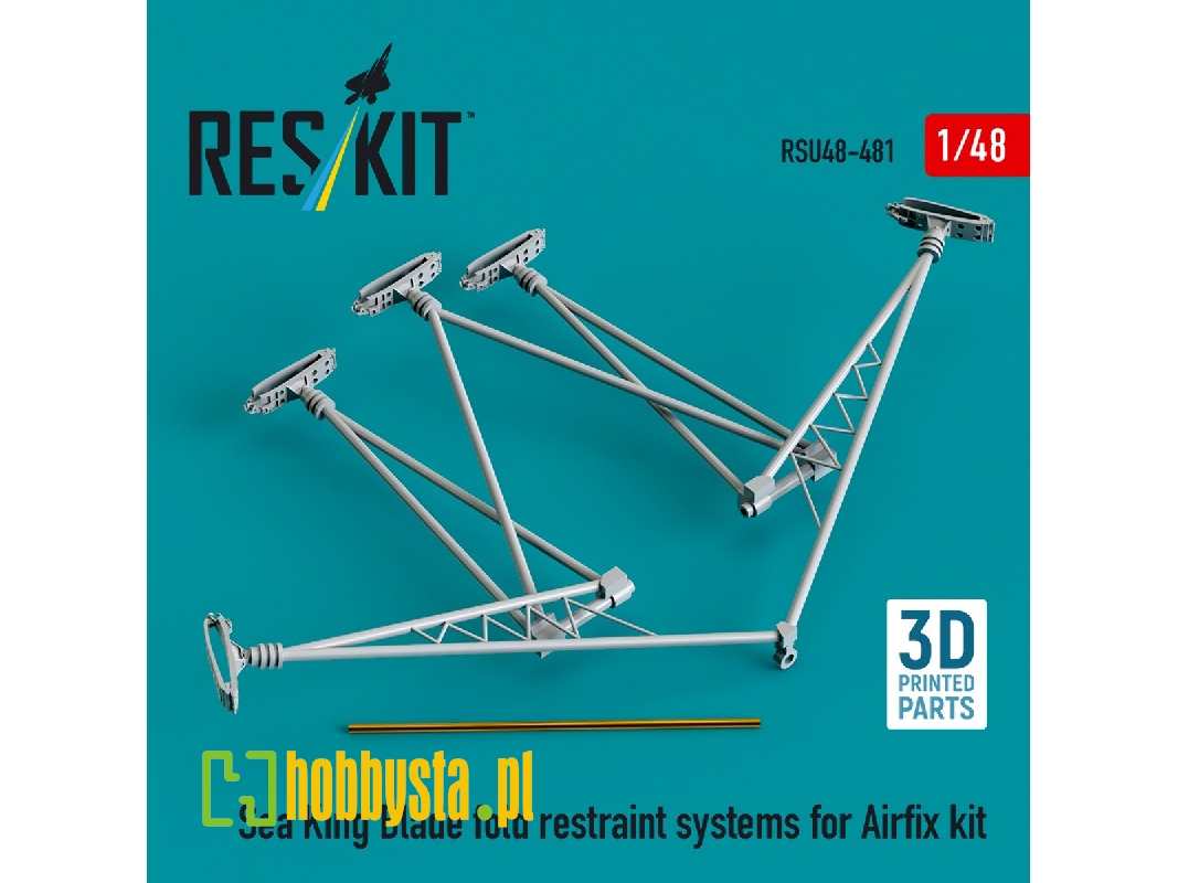 Sea King Blade Fold Restraint Systems For Airfix Kit (3d Printed) - zdjęcie 1 Sea King Blade Fold Restraint Systems For Airfix Kit (3d Printed) - zdjęcie 1