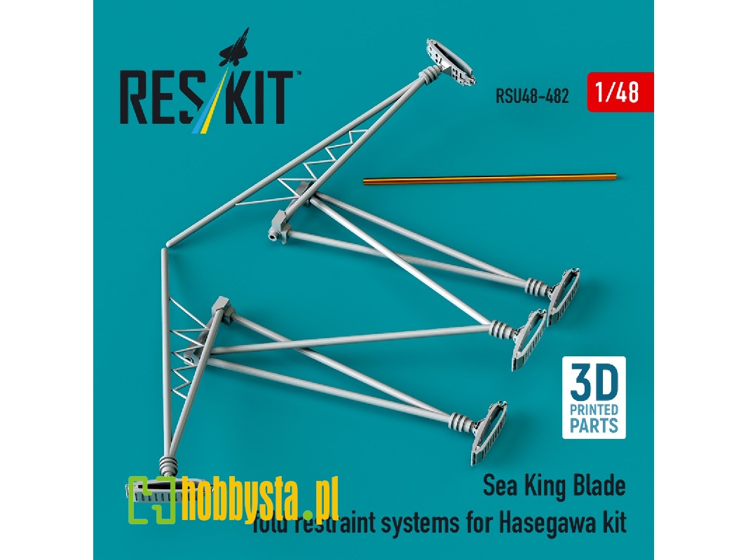 Sea King Blade Fold Restraint Systems For Hasegawa Kit (3d Printed) - zdjęcie 1 Sea King Blade Fold Restraint Systems For Hasegawa Kit (3d Printed) - zdjęcie 1