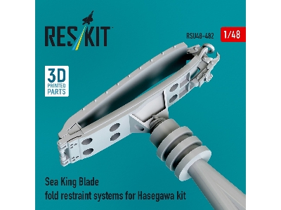 Sea King Blade Fold Restraint Systems For Hasegawa Kit (3d Printed) - zdjęcie 3
