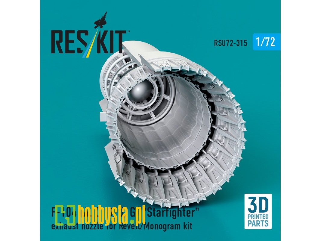 F-104 (A, C, D, J, G) 'starfighter' Exhaust Nozzle For Revell/Monogram Kit (3d Printed) - zdjęcie 1 F-104 (A, C, D, J, G) 'starfighter' Exhaust Nozzle For Revell/Monogram Kit (3d Printed) - zdjęcie 1