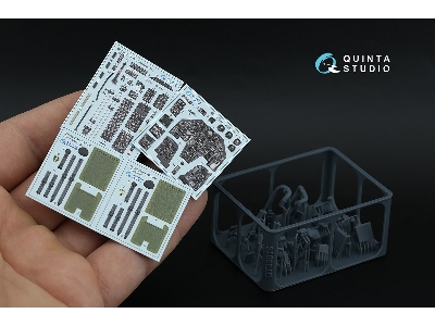 Ah-1 W - 3d-printed & Coloured Interior On Decal Paper  - zdjęcie 2