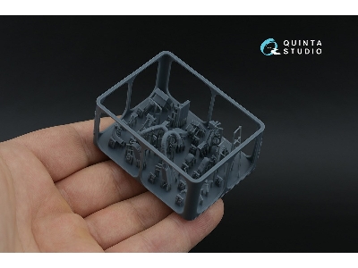 Ah-1 W - 3d-printed & Coloured Interior On Decal Paper  - zdjęcie 4