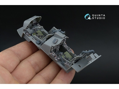 Ah-1 W - 3d-printed & Coloured Interior On Decal Paper  - zdjęcie 9