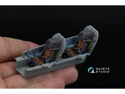 Su-17um3 - 3d-printed & Coloured Interior On Decal Paper  - zdjęcie 3