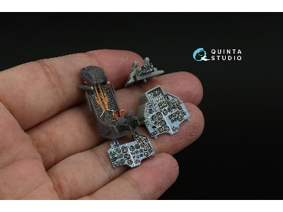 Su-17um3 - 3d-printed & Coloured Interior On Decal Paper  - zdjęcie 4