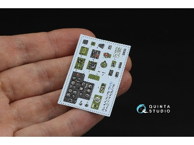 Curtiss H-75 Hawk - 3d-printed & Coloured Interior On Decal Paper  - zdjęcie 4