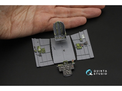 Curtiss H-75 Hawk - 3d-printed & Coloured Interior On Decal Paper  - zdjęcie 5