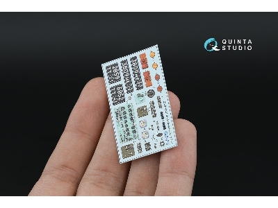 Bm-30 Smerch - 3d-printed & Coloured Interior On Decal Paper (For Meng Kits) - zdjęcie 10