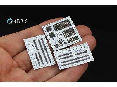 Ah-6j / Mh-6j - 3d-printed & Coloured Interior On Decal Paper (For Kitty Hawk Kits) - zdjęcie 2