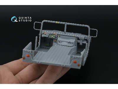 Humvee Family - 3d-printed & Coloured Interior On Decal Paper (For Icm Kits) - zdjęcie 3