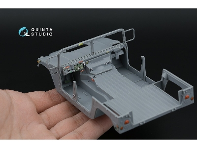 Humvee Family - 3d-printed & Coloured Interior On Decal Paper (For Icm Kits) - zdjęcie 10