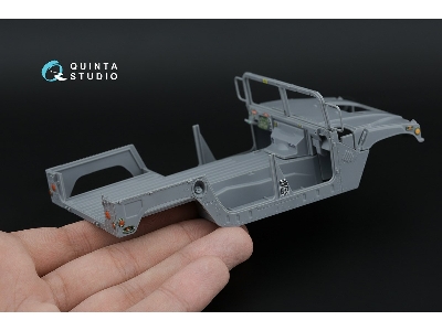 Humvee Family - 3d-printed & Coloured Interior On Decal Paper (For Icm Kits) - zdjęcie 11