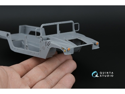 Humvee Family - 3d-printed & Coloured Interior On Decal Paper (For Icm Kits) - zdjęcie 12
