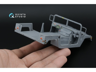 Humvee Family - 3d-printed & Coloured Interior On Decal Paper (For Icm Kits) - zdjęcie 13
