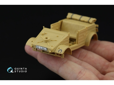 Kubelwagen Type 82 - 3d-printed & Coloured Interior On Decal Paper (For Tamiya Kits) - zdjęcie 8