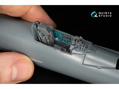 Mig-21 Mf Fishbed-j (Moscow Plant) - 3d-printed & Coloured Interior  - zdjęcie 3