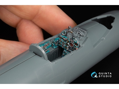 Mig-21 Mf Fishbed-j (Moscow Plant) - 3d-printed & Coloured Interior  - zdjęcie 4
