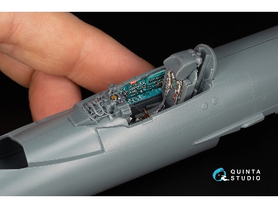 Mig-21 Mf Fishbed-j (Moscow Plant) - 3d-printed & Coloured Interior  - zdjęcie 6