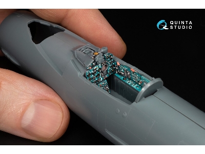 Mig-21 Mf Fishbed-j (Gorkiy Plant) - 3d-printed & Coloured Interior - zdjęcie 5