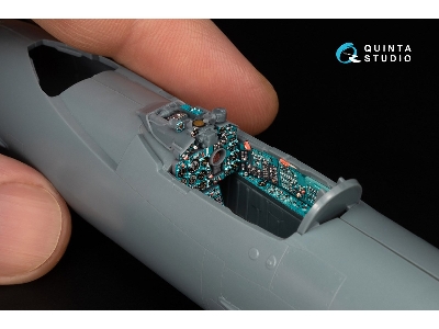 Mig-21 Smt Fishbed-k - 3d-printed & Coloured Interior - zdjęcie 5