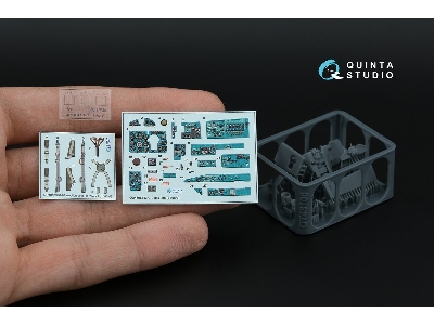 Mig-21 Bis Late Fishbed-n - 3d-printed & Coloured Interior - zdjęcie 2