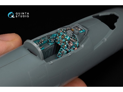 Mig-21 Bis Late Fishbed-n - 3d-printed & Coloured Interior - zdjęcie 4