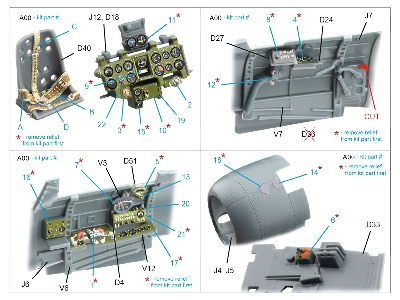 A6m5 Zero (Nakajima Production) - 3d-printed & Coloured Interior... - zdjęcie 10