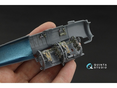 A6m2-k Zero - 3d-printed & Coloured Interior On Decal Paper (For Eduard Kits) - zdjęcie 7
