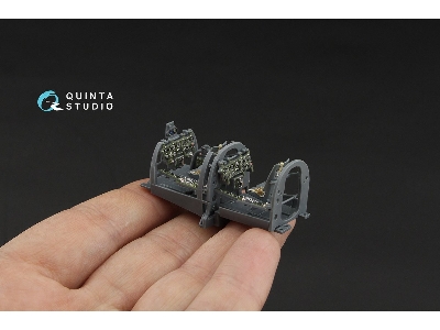 A6m2-k Zero - 3d-printed & Coloured Interior On Decal Paper (For Eduard Kits) - zdjęcie 8