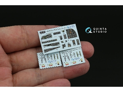 A-6 E Intruder - 3d-printed & Coloured Interior On Decal Paper (For Fujimi Kits) - zdjęcie 2