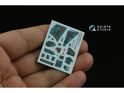 Mil Mi-24v - 3d-printed & Coloured Interior On Decal Paper With 3d-printed Resin Parts (For Hobby Boss / Ark Models Kits) - zdjÄ